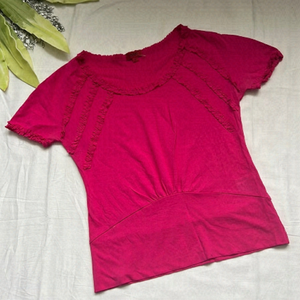 ⭐️hugo Boss Ruffle Detail Top⭐️